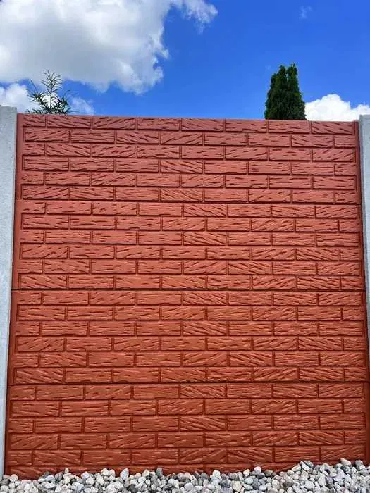 ogrodzenia betonowe dwustronne 67 zł metr bieżący -1,5 m wysokości