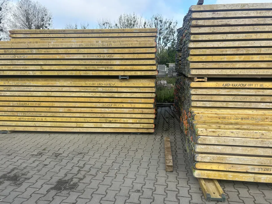 Wynajem szalunkow doka dzwigary sklejka szalunkowa stemple