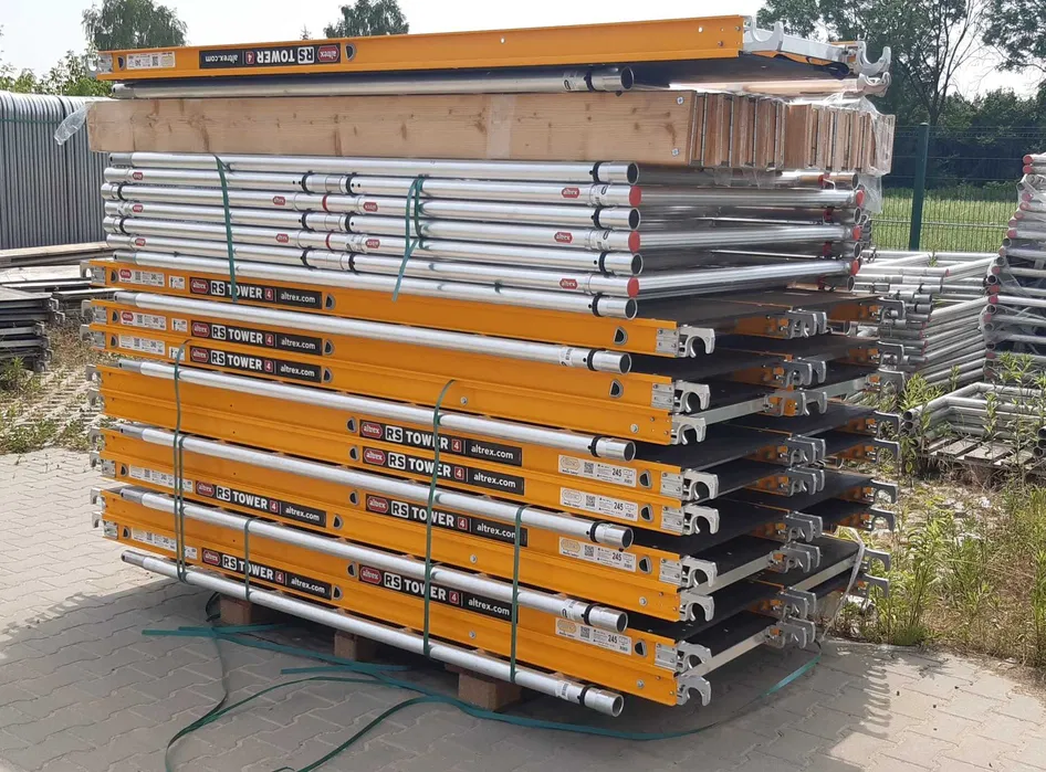 Wynajem - rusztowanie aluminiowe przejezdne - od 31 zł/doba