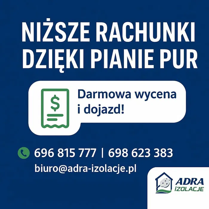 ocieplanie natryskowe pianą pur