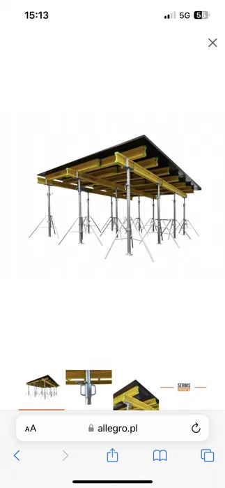 Wypożyczalnia szalunków szalunki stemple sztyce sklejka szalunkowa