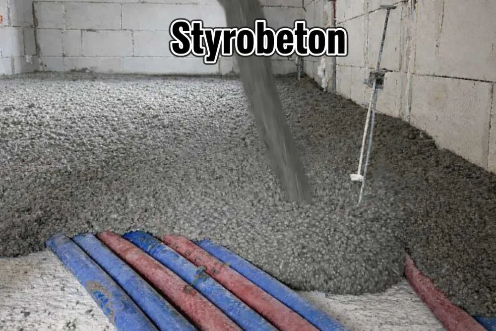 Styrobeton(Płynny styropian) Pianobeton