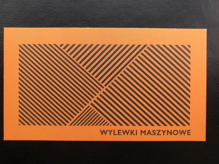 Wylewki maszynowe