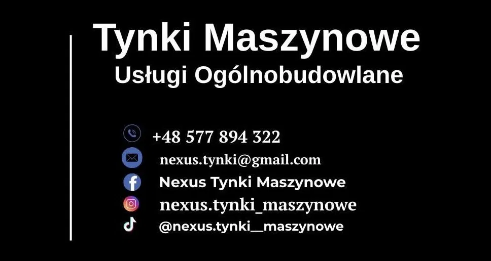 Tynki maszynowe, gipsowe, hybrydowe, wykończenia wnętrza, demontaze.