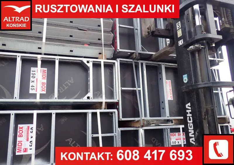 Płyty Fundamentowe, Płyty Szalunkowe, Szalunki Ścienne i Stropowe - FV