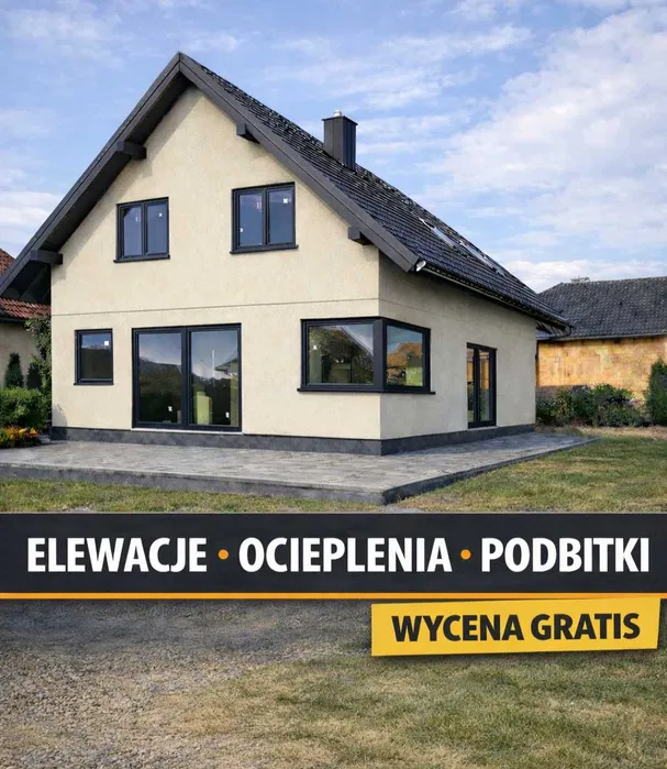 Elewacje / Ocieplenia budynków / termodernizacja / podbitki