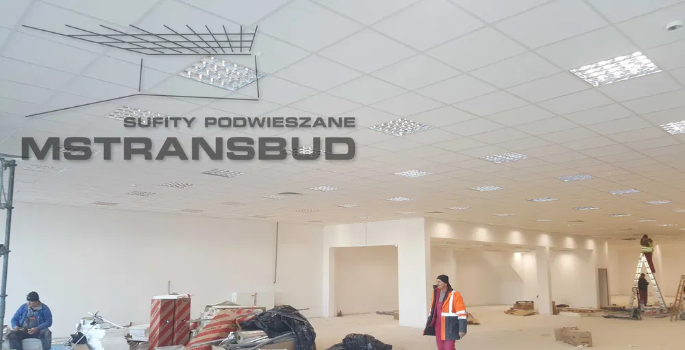 Sufity Kasetonowe armstrong podwieszane 60x60 z montażem ova TANIO
