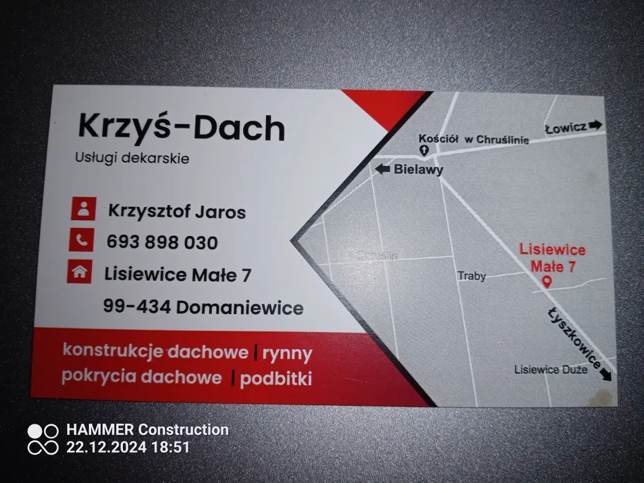 Usługi dekarskie