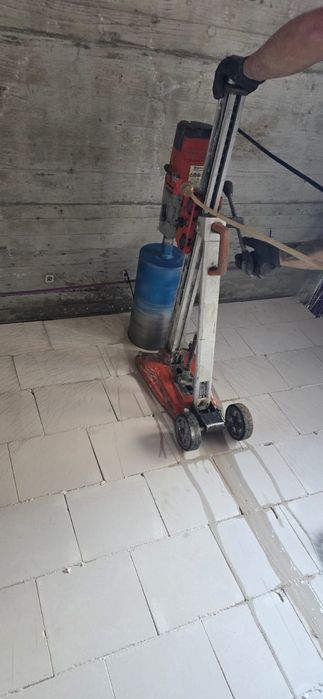 Przewierty w ścianach stropach fundamentach oraz cięcie betonu całe Po