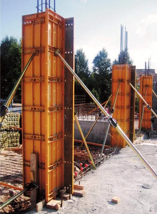 Szalunki słupowe,słupy