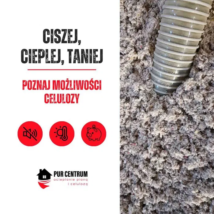 Ocieplanie Celulozą Izolacja Wdmuchiwanie wełny celulozowej Ocieplenia
