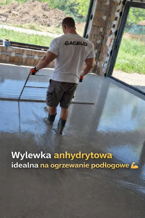 Wylewki anhydrytowe i cementowe