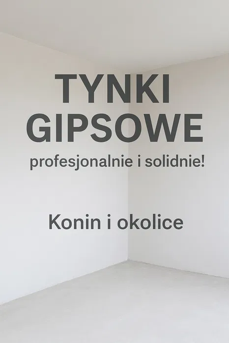Tynki maszynowe gipsowe szybki czas realizacji