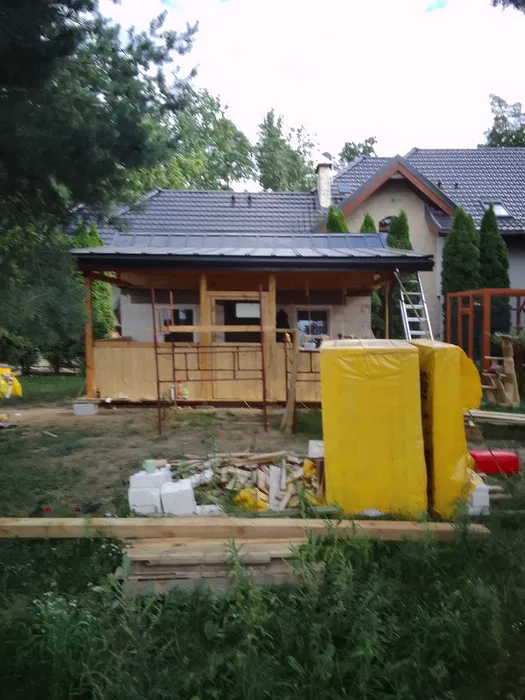Budowa domów .,Krycie dachów,