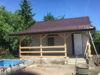 Budowa domów .,Krycie dachów,