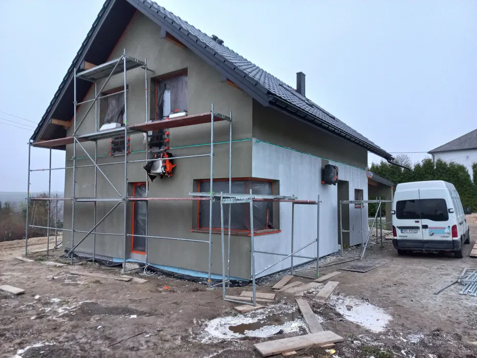 Elewacje , Docieplenia, imitacja deski , lamele