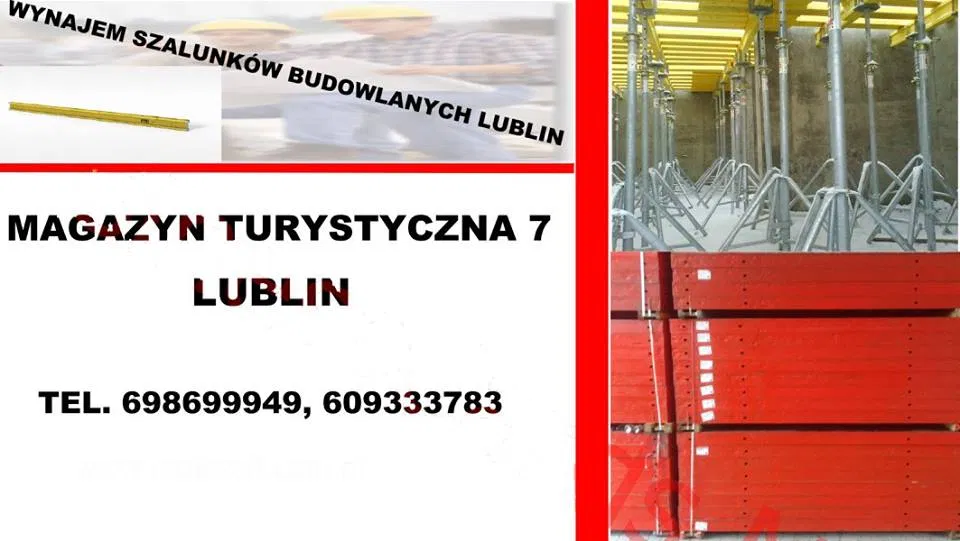 Szalunki stropy domki jednorodzinne- Wynajem