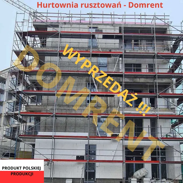 Wynajem wypożyczenie rusztowanie elewacyjne