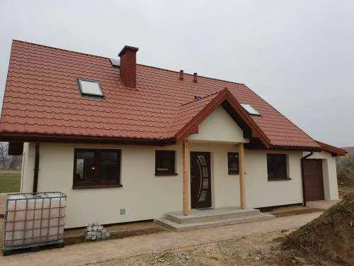 Dom Kamilek 123m2 parterowy z poddaszem