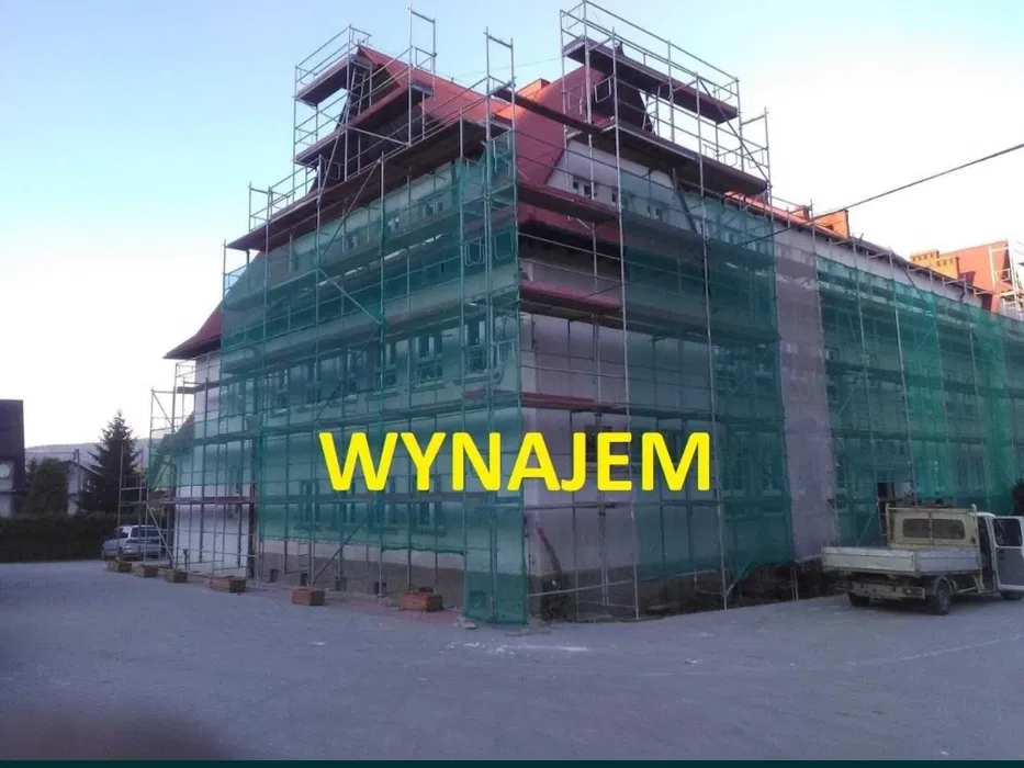 Rusztowanie elewacyjne fasadowe modułowe wynajem montaż TANIO