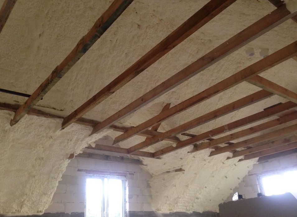 Ocieplenie pianą PUR dachu, piana PUR WIESZAKI GRATIS, JUŻ OD 65 ZL/M2
