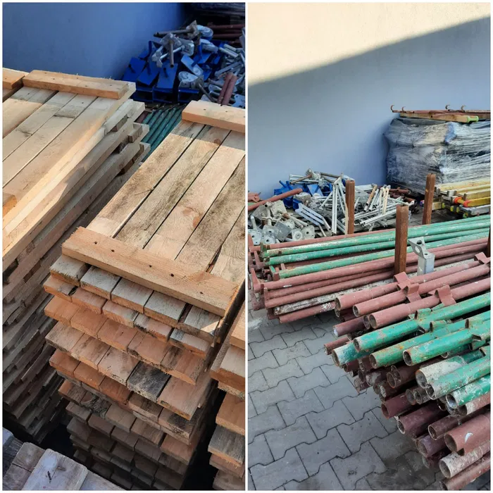 Wynajem sprzętu budowlanego i ogrodowego, rusztowania i stempe