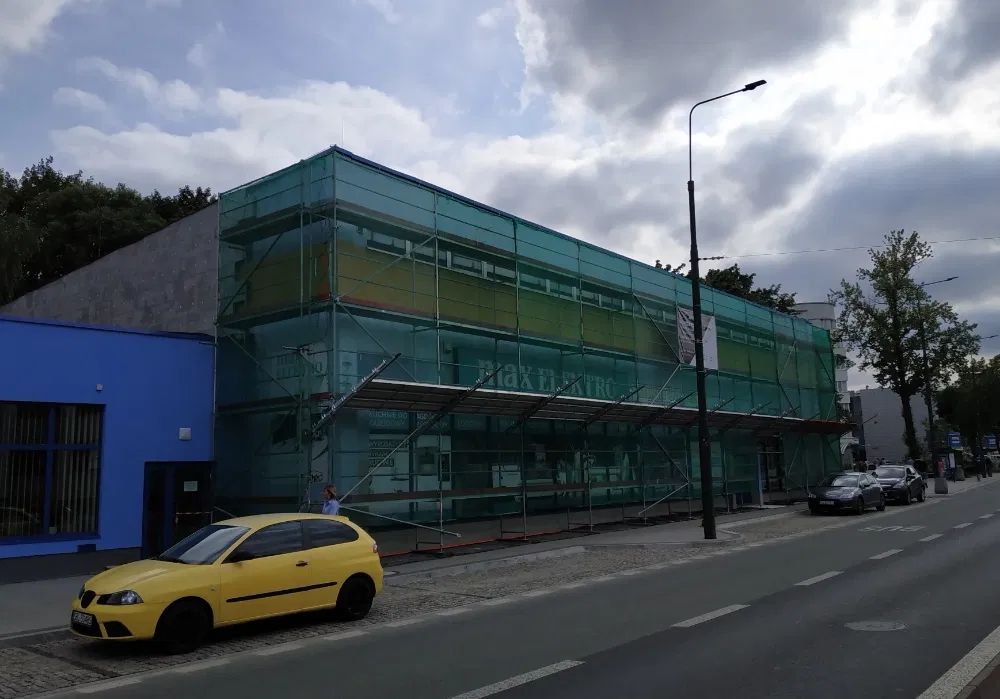 WYNAJEM Chorzów - Rusztowanie elewacyjne fasadowe | Transport Montaż