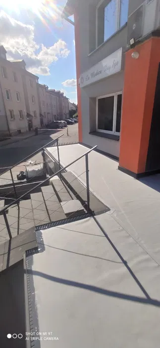 Hydroizolacja membraną PVC Tarasów, Balkonów, Dachów Płaskich, Attyka
