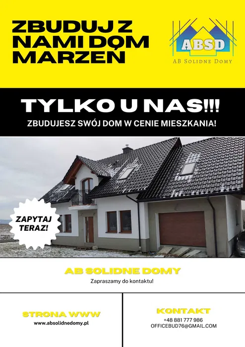 Budowa domów od podstaw - Projekt domu oraz pozwolenia budowy GRATIS!