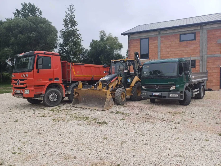 Usługi Koparko ładowarka Transport