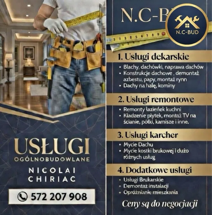 Usługi dekarskie