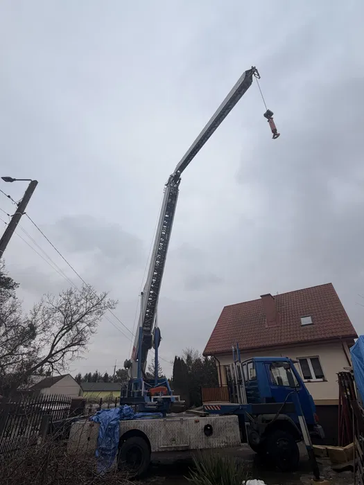 Uslugi żurawiem ciesielsko-dekarskim,hds