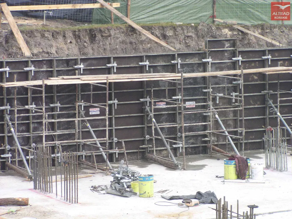 Wynajem Szalunków Ściennych, Duży Wybór Płyt Szalunkowych, Projekt, FV