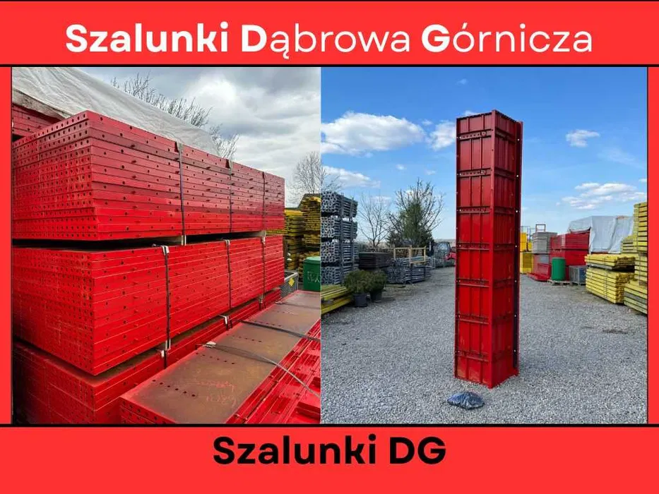 Wypozyczenie najem szalunki budowlane strop płyty podpory wynajem