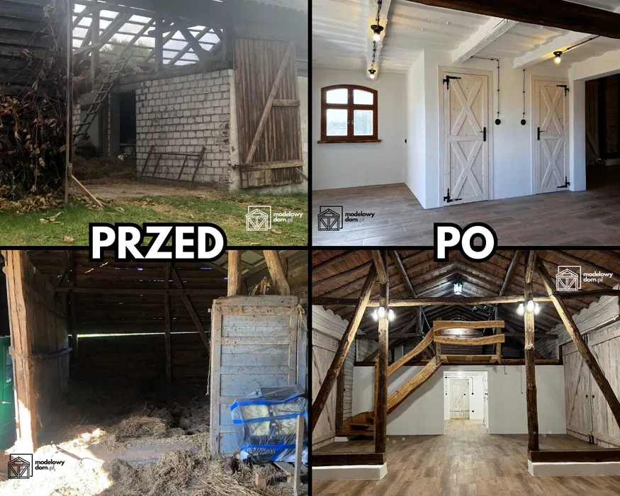 Remont starego domu, budowa domu, usługi budowlane, domy szkieletowe