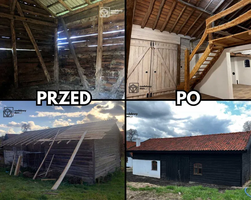 Remont starego domu, budowa domu, usługi budowlane, domy szkieletowe