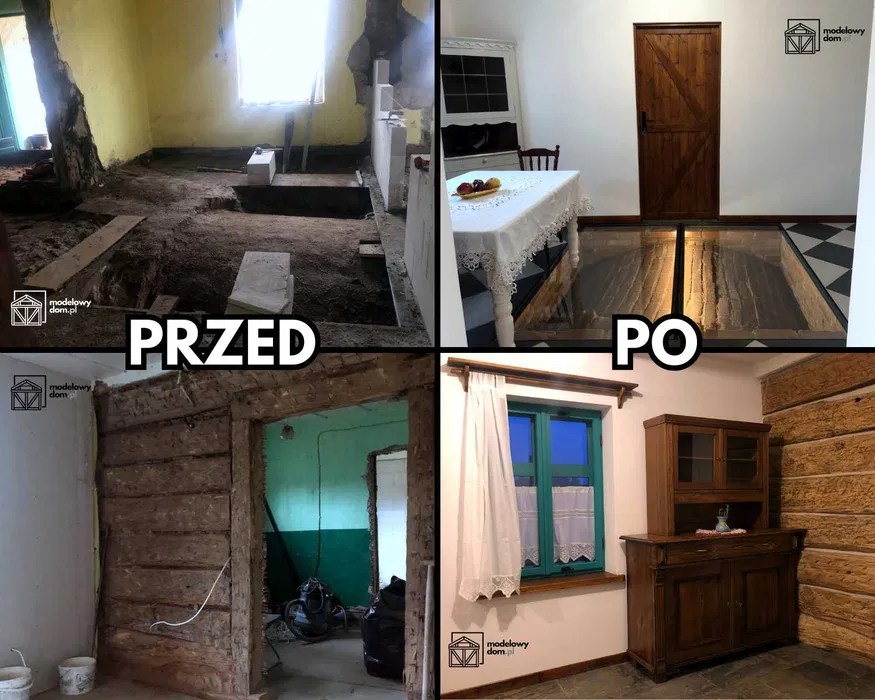 Remont starego domu, budowa domu, usługi budowlane, domy szkieletowe