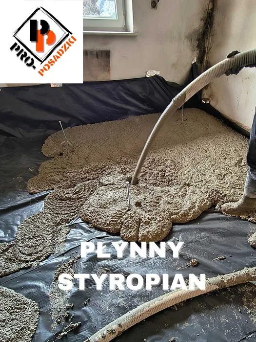 Styrobeton / Płynny Styropian / Wylewka Anhydrytowa / Śląsk