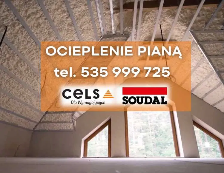 Ocieplenie pianą pur, docieplenie, natrysk, Dożywotnia Gwarancja