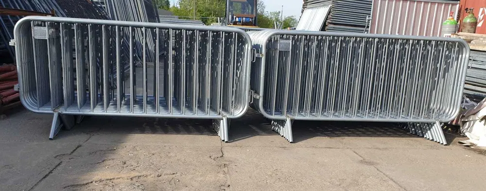 WYNAJEM - Barierka lekka 2,5m - imprezowa/budowlana/tymczasowa