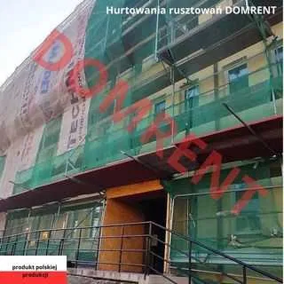 Rusztowanie elewacyjne fasadowe, modułowe, wynajem montaż, od 1000m2
