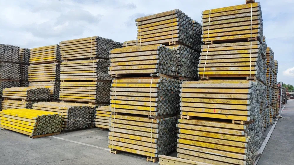 Wynajem szalunków stropowych stemple sklejka szalunkowa