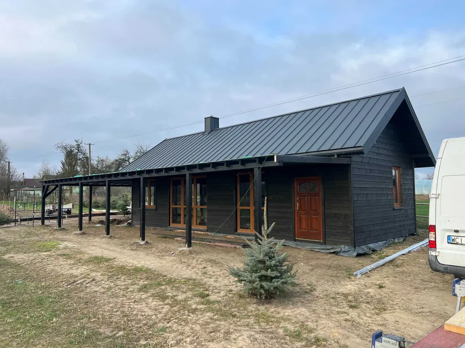 Budowa domów drewnianych, domy szkieletowe, tarasy, elewacje drewniane