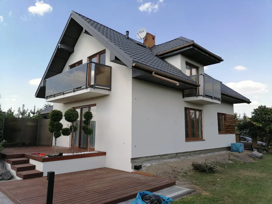 Docieplenia, Elewacje budynków jednorodzinnych
