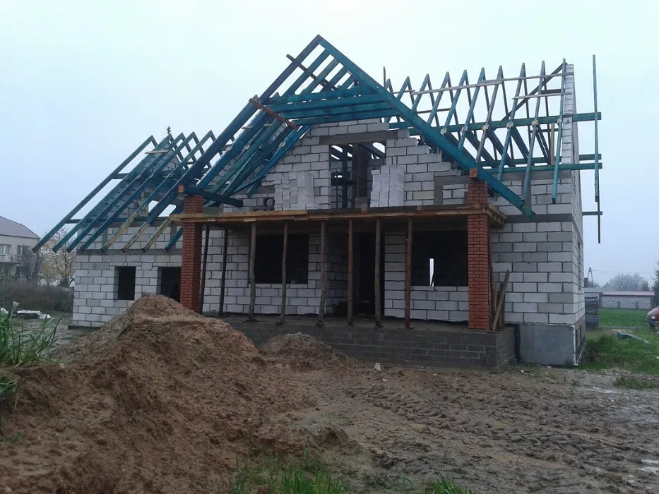 Więźby dachowe, Domy szkieletowe, Dom z bala, Więźba dachowa, Dachy