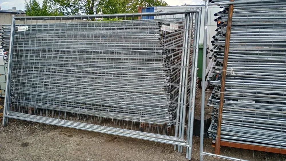 Wynajem ogrodzenie budowlane tymczasowe ażurowe pełne budowa