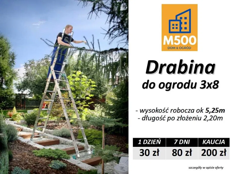 Wypożyczę RUSZTOWANIE do ogrodu 5m wynajmę wynajem ogrodowe